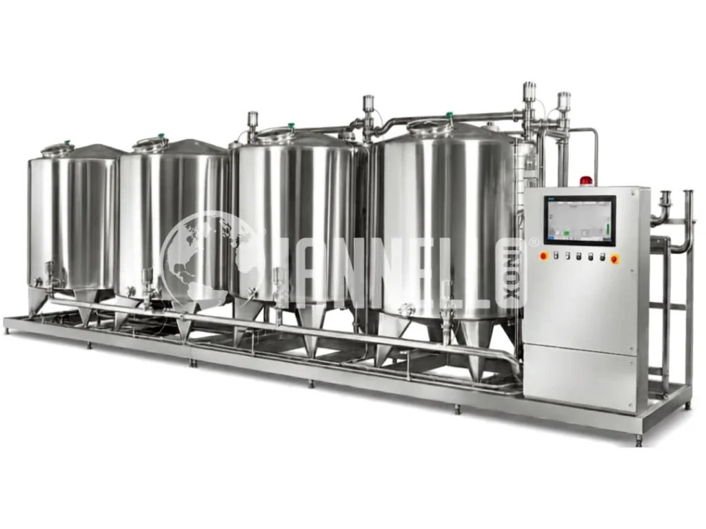 Impianti di lavaggio CIP — Ricevimento e Trattamento Latte IANNELLOINOX