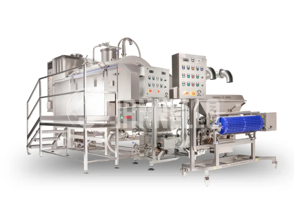 Cocedor de gran producción — Cocedores de vapor IANNELLOINOX