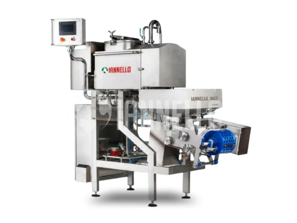Mini cocedor de vapor con formadora — Cocedores de vapor IANNELLOINOX