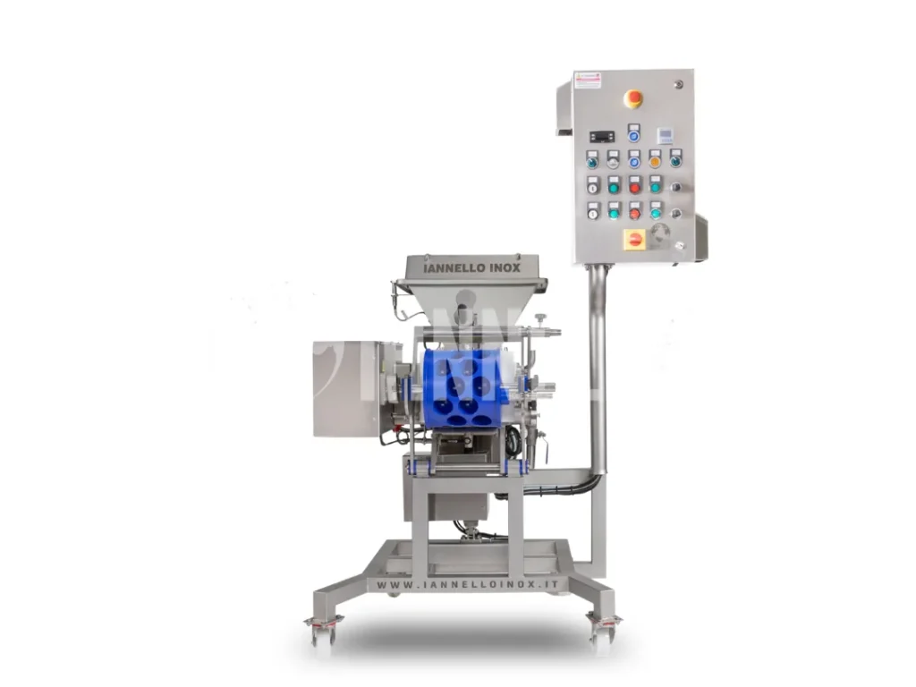Formadora automática de 2 tornillos, pequeñas producciones — Formadoras IANNELLOINOX