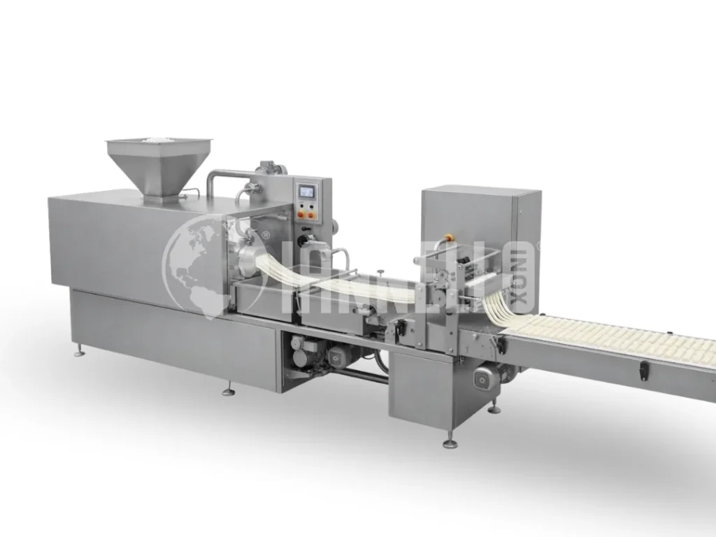 Línea IANNELLOINOX para la producción de string cheese