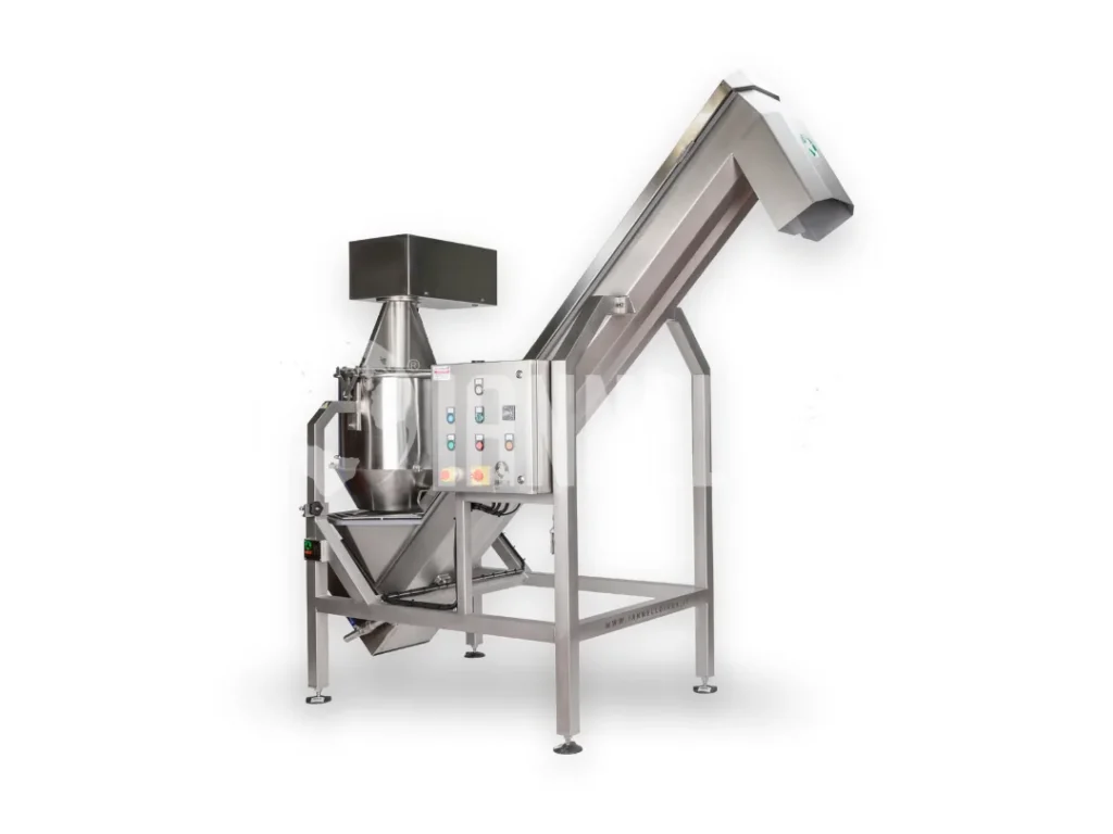 Horizontaler Teigschneider mit Lader — Teigschneider IANNELLOINOX