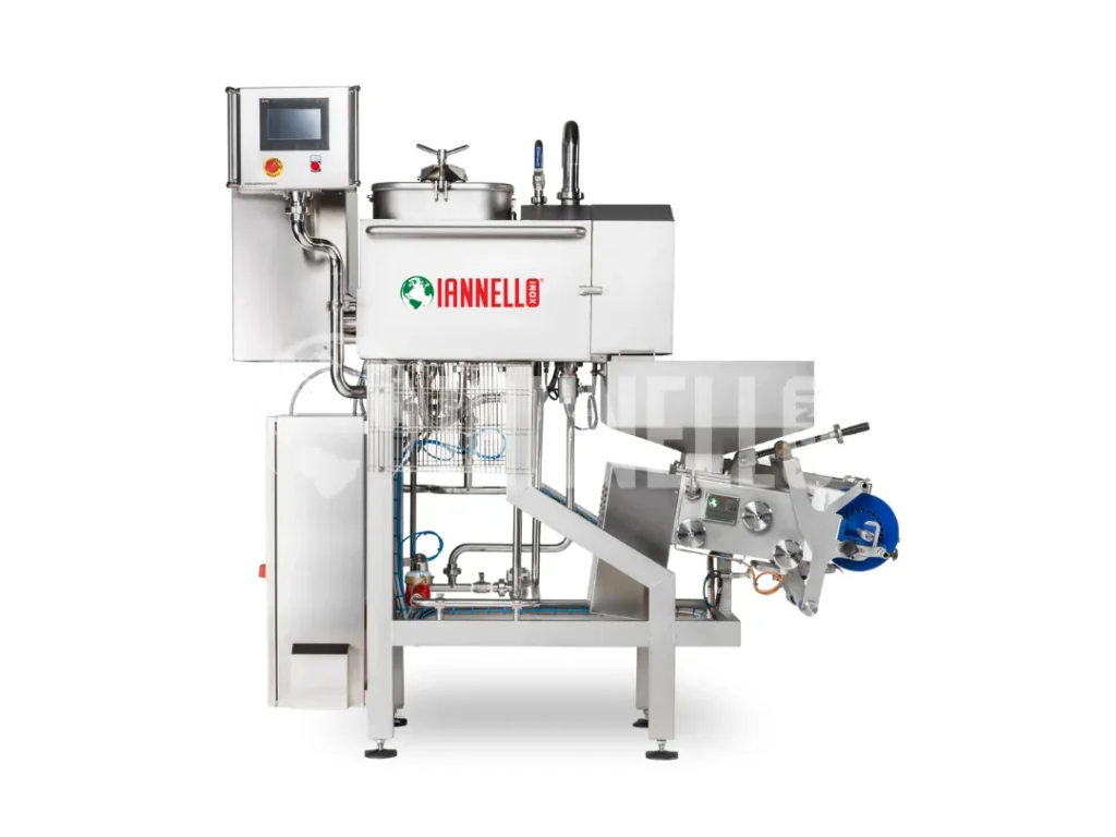 Groupe compact de filage à la vapeur avec mouleuse — Machines compactes IANNELLOINOX