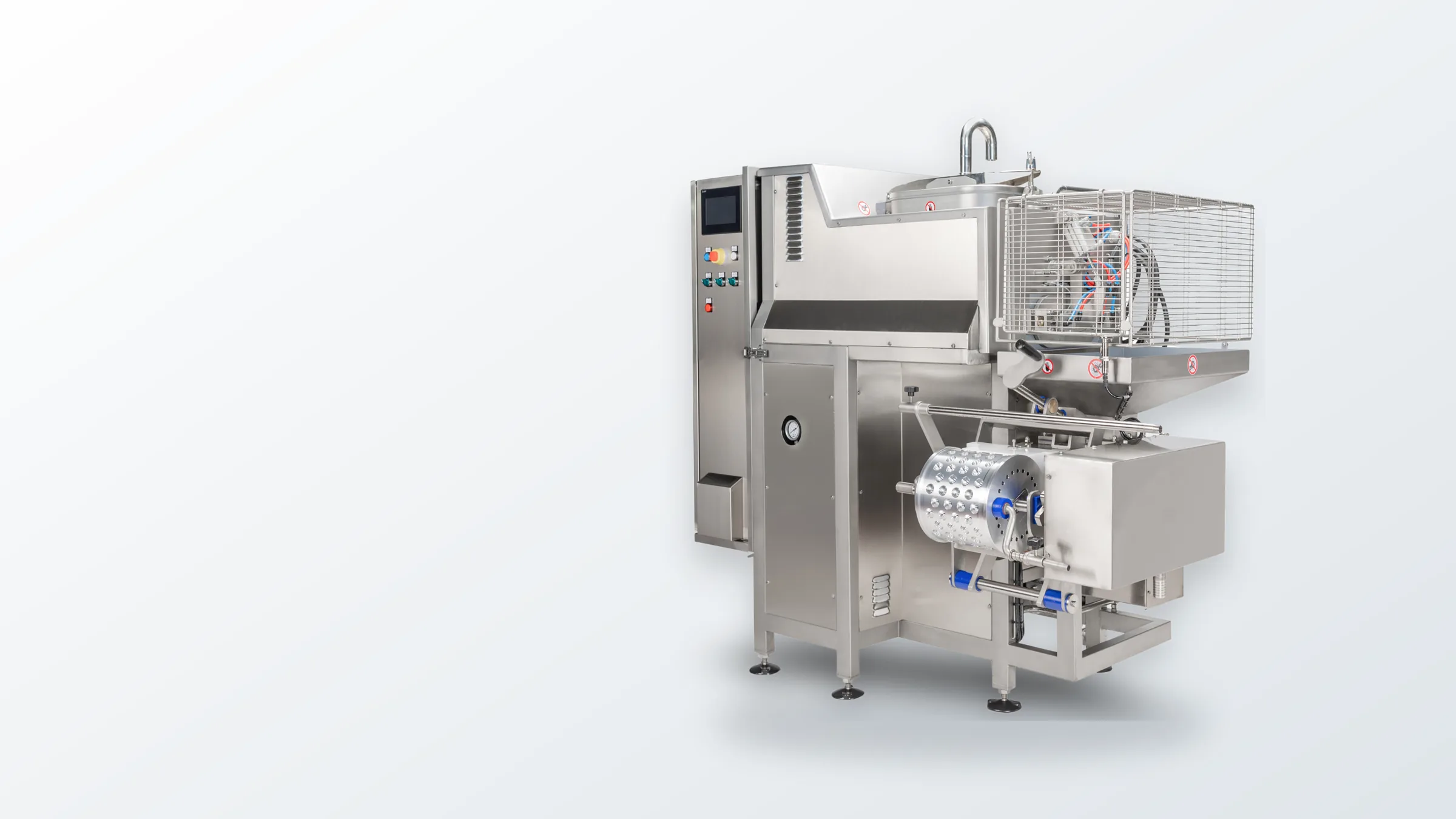 Machine compacte IANNELLOINOX pour petites productions fromagères