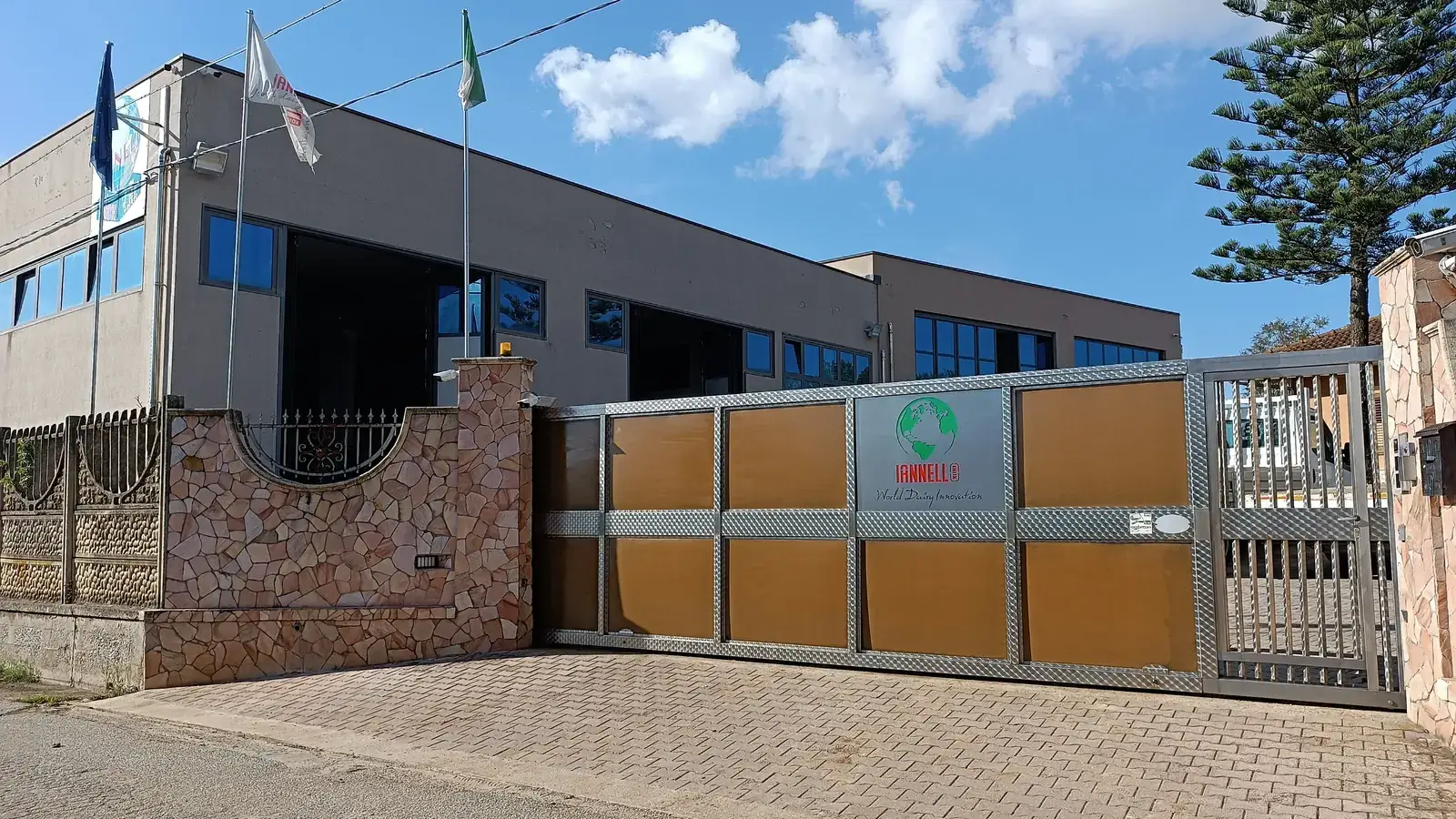 La planta de producción IANNELLOINOX de Mileto, en la provincia de Vibo Valentia
