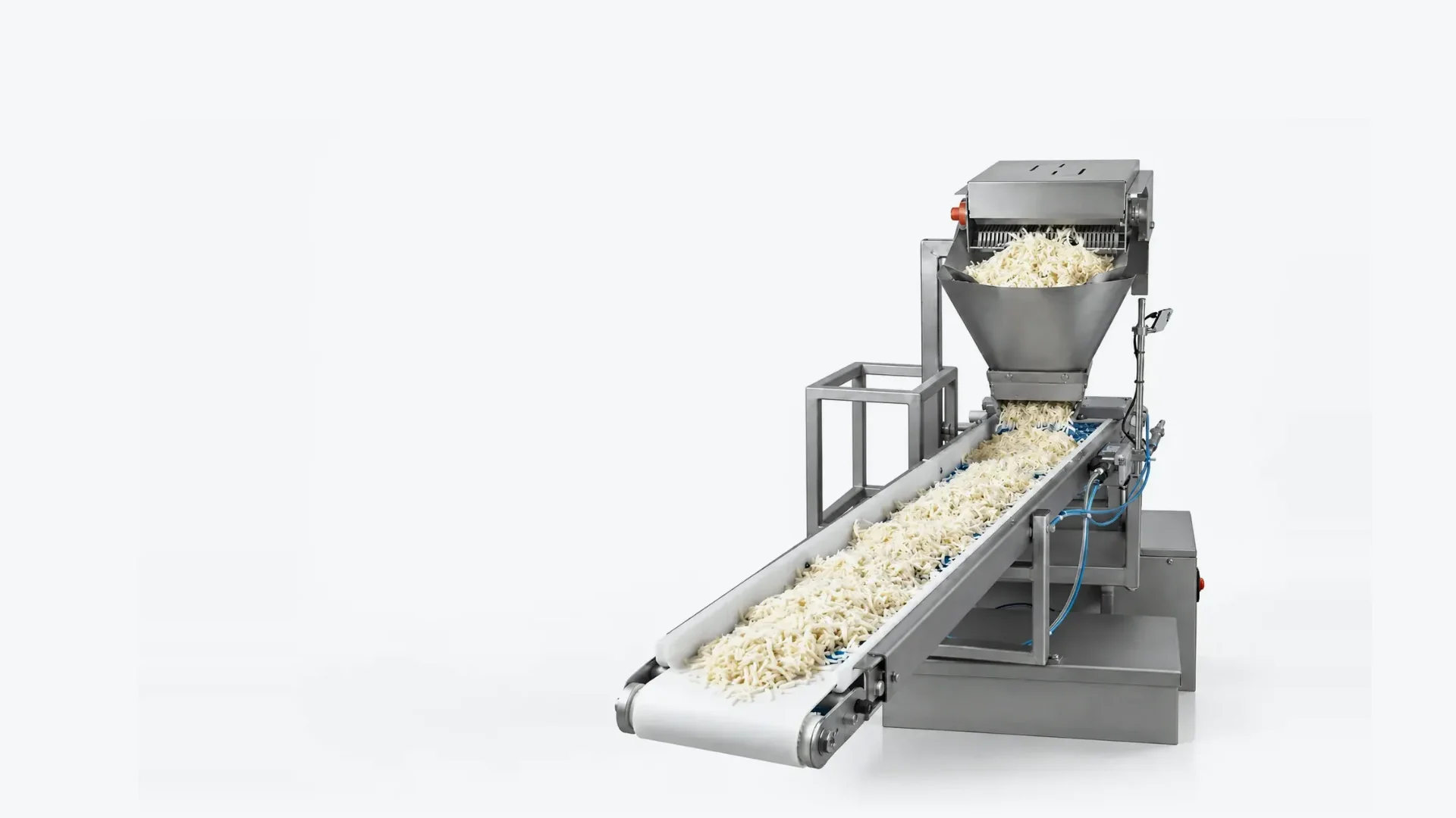 Linea automatica IANNELLOINOX per cubettato e julienne