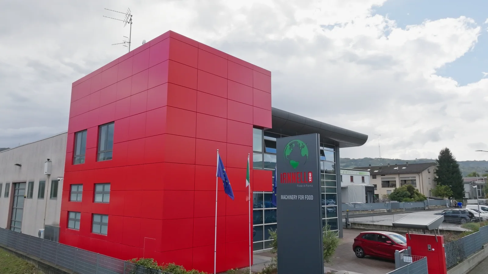 The IANNELLOINOX branch in Langhirano, province of Parma